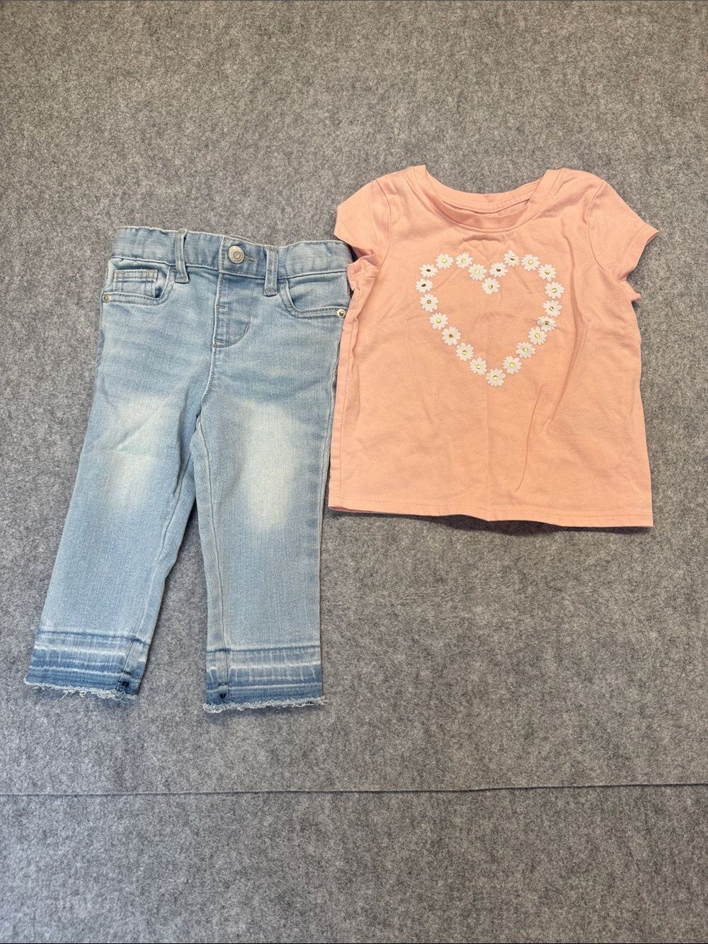 Kids Cat & Jack 18 M Girls Shirt & Pant. NWOT
